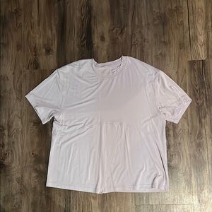 Lululemon Light Purple Short Sleeve T-Shirt